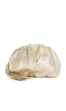 Rebecca Minkoff Ruched Clutch in Champagne from Revolve.com | Revolve Clothing (Global)