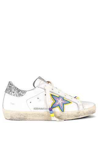 x REVOLVE Superstar Sneaker in White, Multicolor, & Silver | Revolve Clothing (Global)