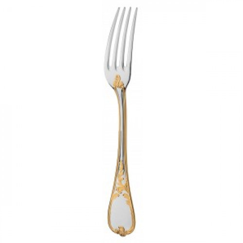 Ercuis Du Barry US Tea Spoon Silverplated-Gold Accents | Gracious Style