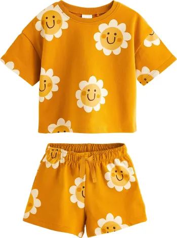 NEXT Kids' Daisy Print T-Shirt & Shorts Set | Nordstrom | Nordstrom