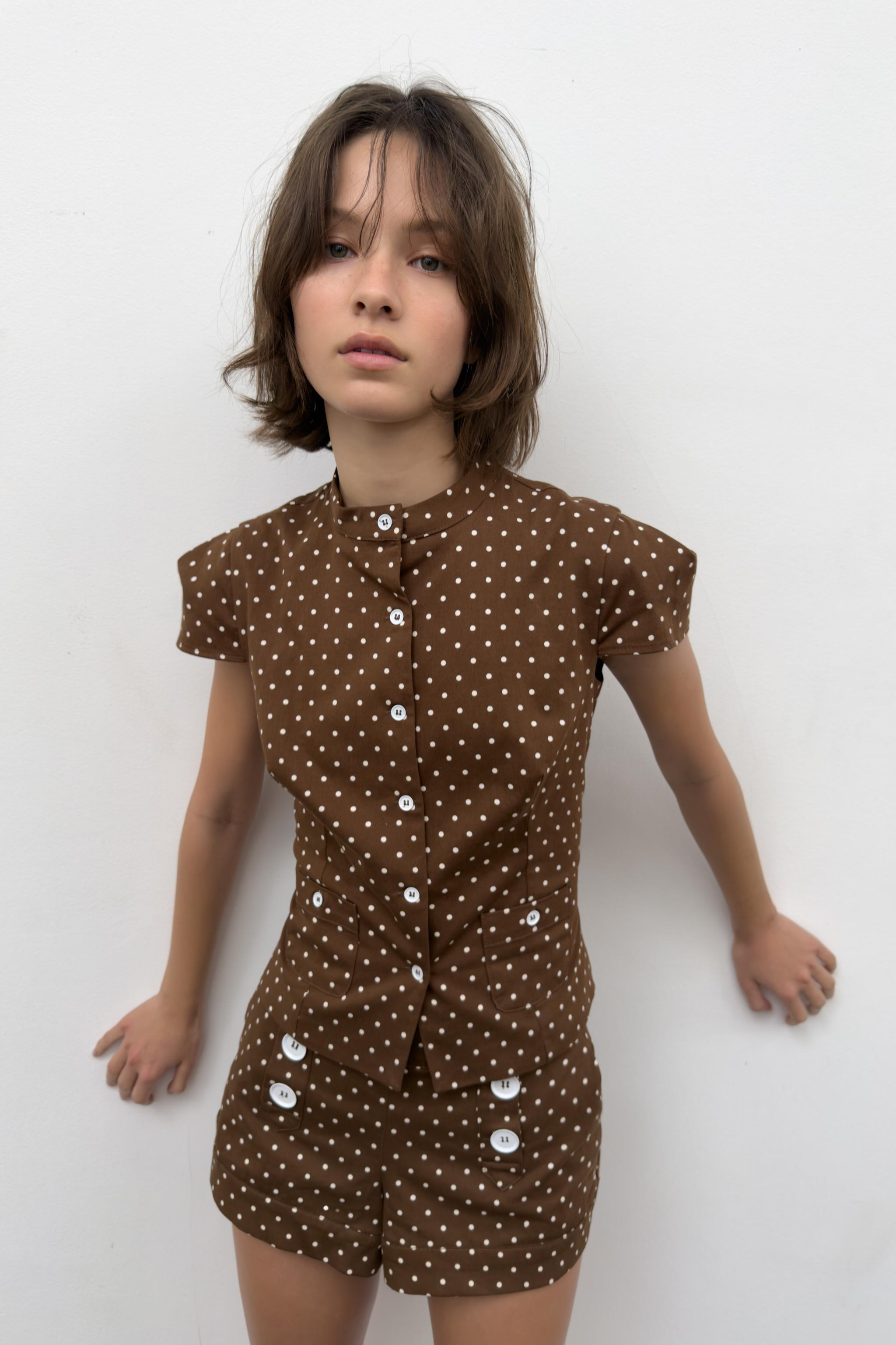 MINI DOT SHORTS | Zara UK