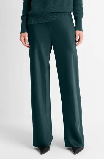 Fluid High Waist Straight Leg Pants | Nordstrom
