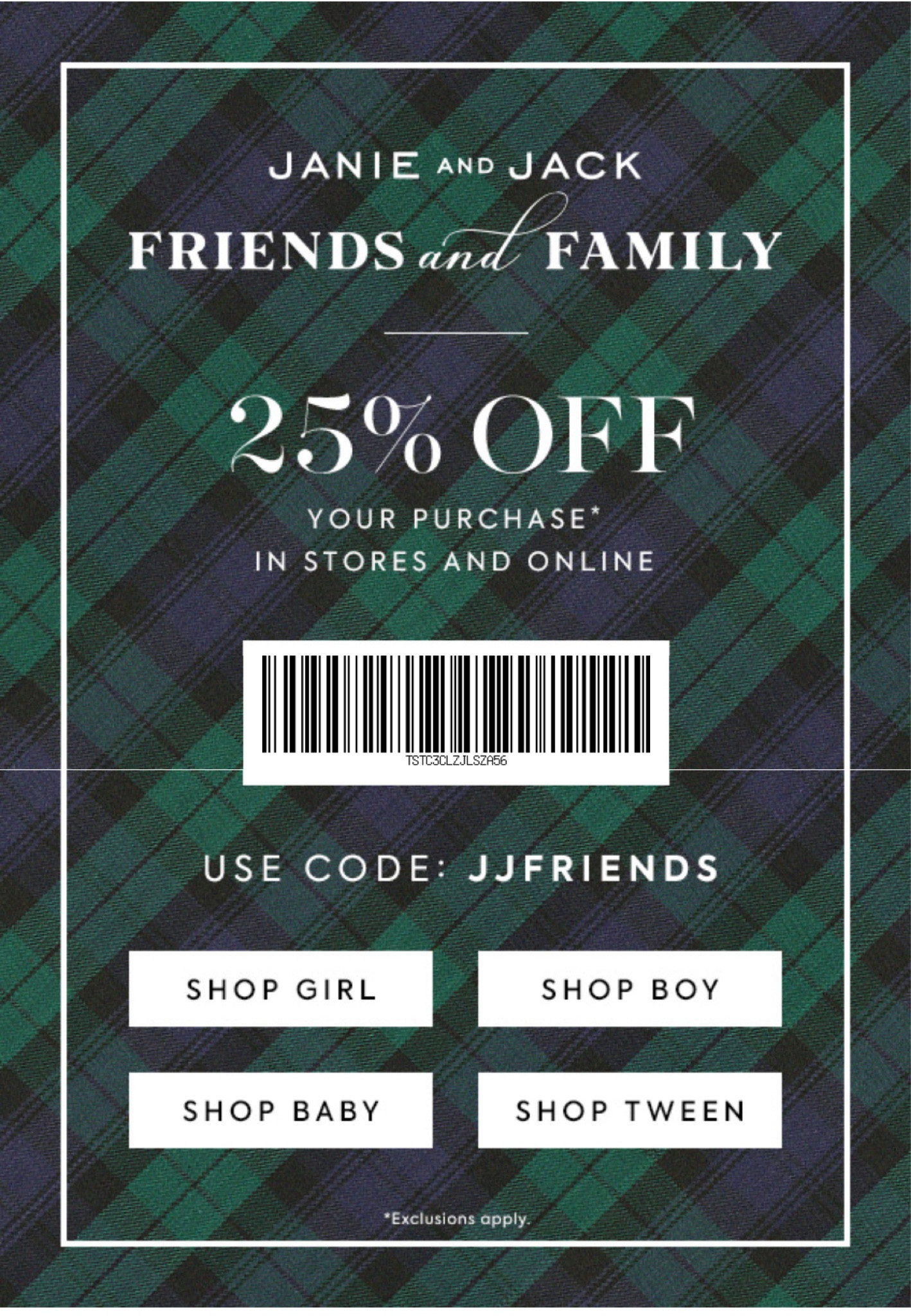 When Does Janie And Jack Have Friends And Family Online jkuat.ac.ke