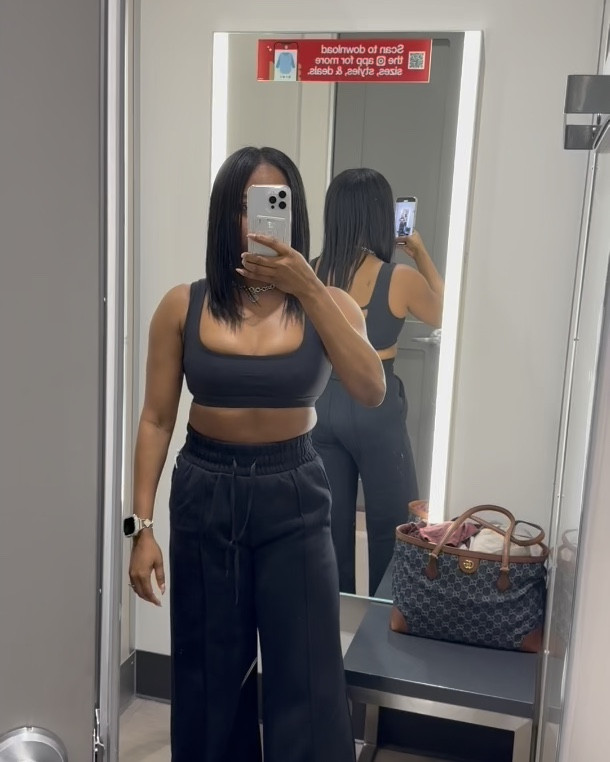 Falling in love with these Blogilates x Target black looks! 🖤 I styled the ultra-comfy Travel Trouser Sweatpants six different ways, and each one is a vibe:

✨ Look 1: Paired with the buttery-soft Crisscross Sports Bra—simple yet elevated for studio sessions or lounging.
✨ Look 2: Layered the Ruffle Tank with the cozy Marshmallow Zip Sweatshirt for a polished and relaxed look—perfect for rest days or running errands.
✨ Look 3: Added the Crisscross Sports Bra under the Marshmallow Zip Sweatshirt—a sleek and comfy pairing for any activity.

The Travel Trouser Sweatpants elevate lounge and activewear with their wide-leg design, pintuck details, and stretchy waistband. Perfect for travel, casual outings, or just feeling chic at home.

Which look is your fave? Let me know! Shop the collection at Target!

#LTKfit #BlogilatesxTarget #ActivewearLooks #CozyAndChic #AthleisureStyle #BlogilatesStyle