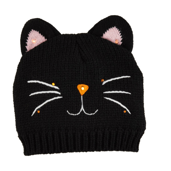 Black Cat Light-Up Hat | Mud Pie