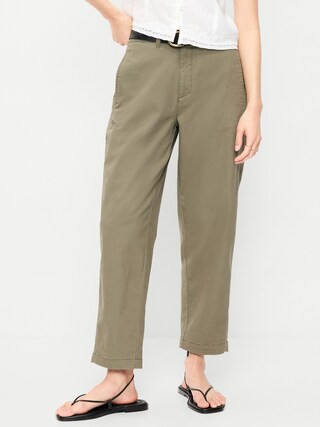 High-Waisted OGC Chino Tapered Straight Pants | Old Navy (US)