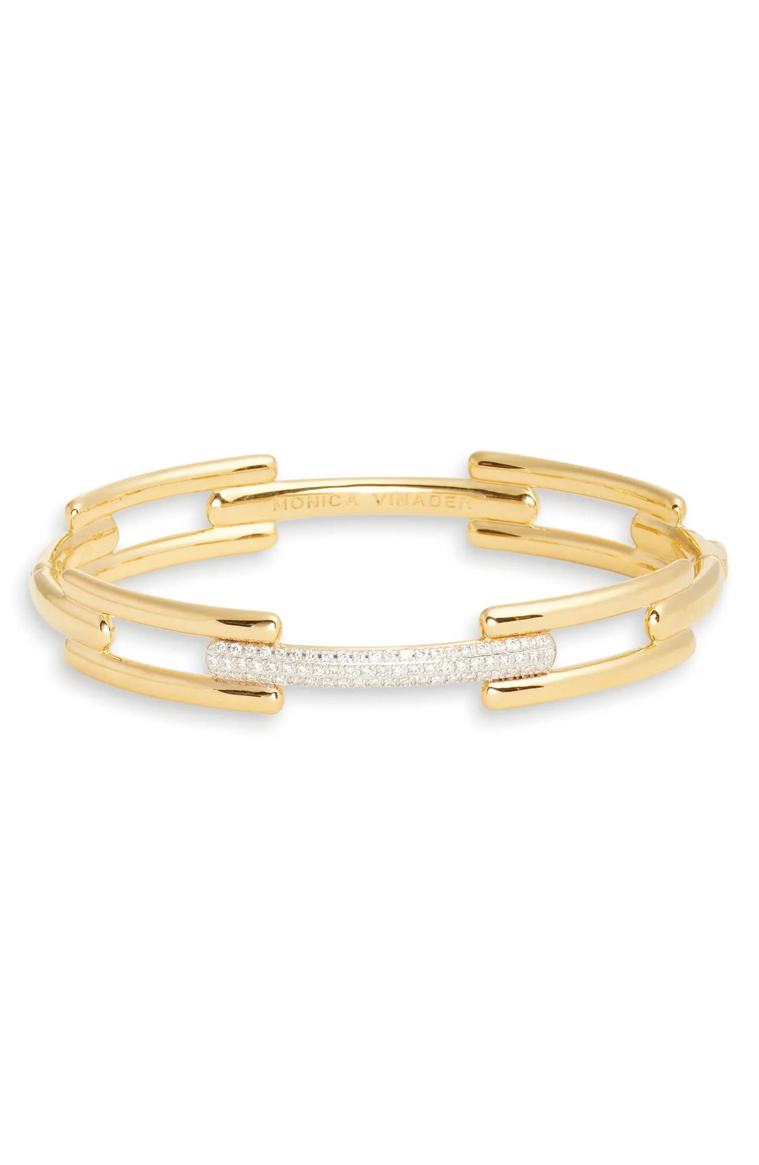 Monica Vinader Lab Created Diamond Bangle | Nordstrom | Nordstrom