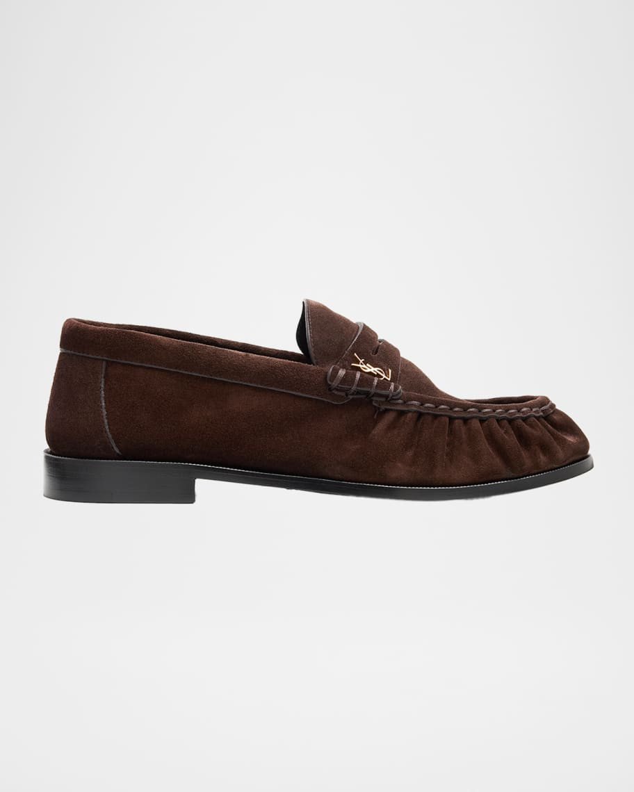 Le Suede YSL Penny Loafers | Neiman Marcus