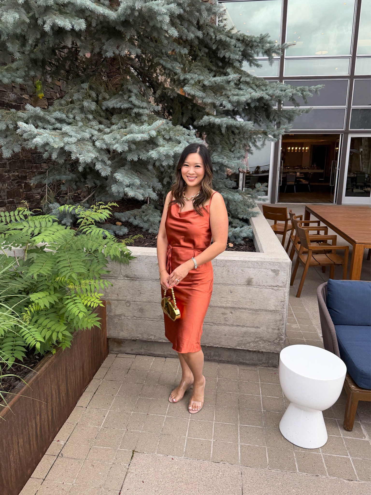 Amazon special occasion dress 

Wearing a medium

#LTKootd #LTKSeasonal #LTKOver40