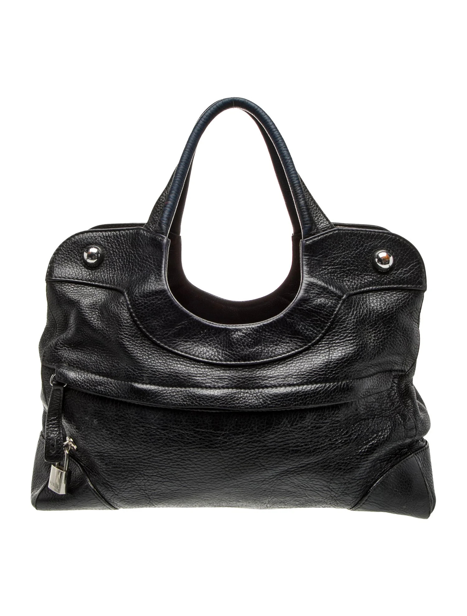 Furla Leather Shoulder Bag - Black Shoulder Bags, Handbags - WFU41651 | The RealReal | The RealReal