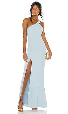 NBD Evan Gown in Light Blue from Revolve.com | Revolve Clothing (Global)