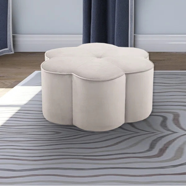 Meghan Upholstered Pouf | Wayfair North America