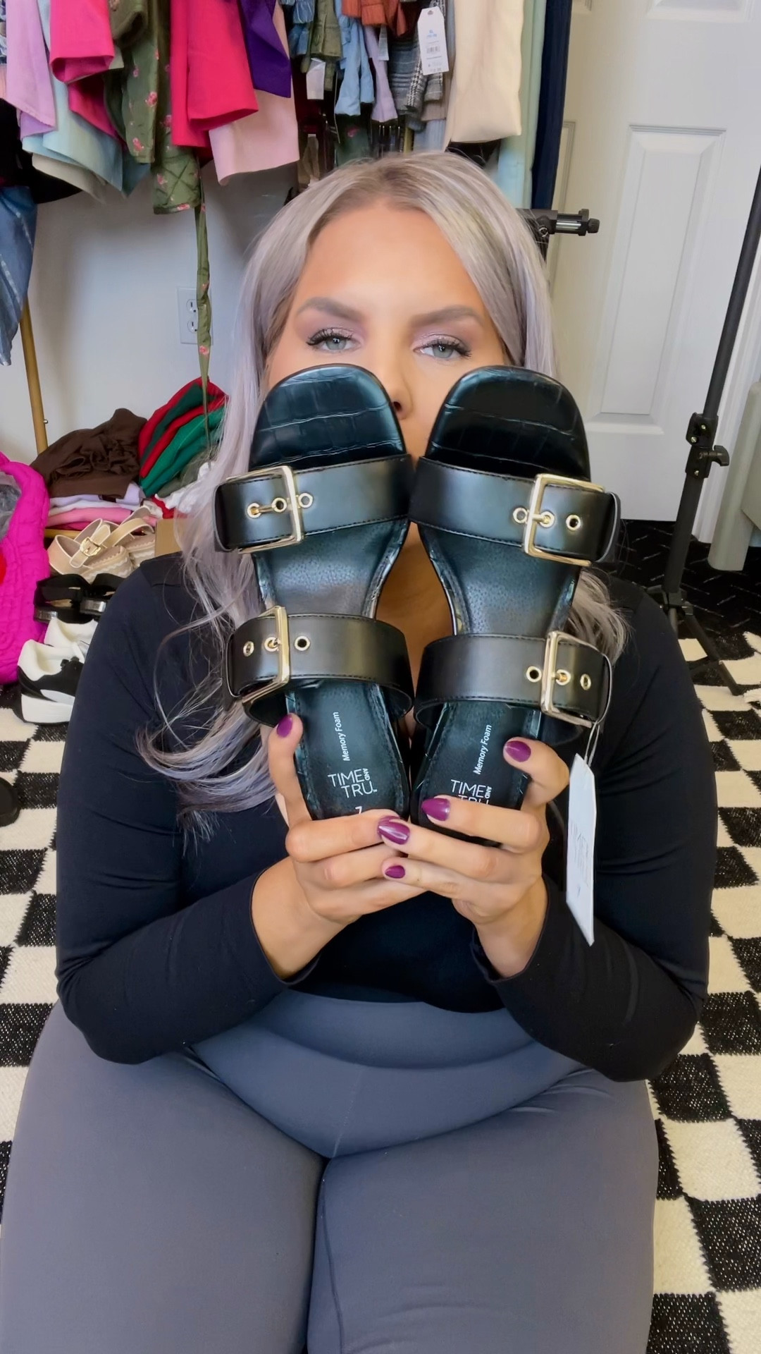 Black Double Buckle Grommet Sandal Heels, run TTS 

#walmart #walmartfashion #walmartstyle walmart finds, walmart outfit, walmart look  #spring #springstyle #springoutfit #springoutfitidea #springoutfitinspo #springoutfitinspiration #springlook #springfashion #springtops #springshirts #springsweater #sandals #springsandals #summersandals #springshoes #summershoes #flipflops #slides #summerslides #springslides #slidesandals #workwear #work #outfit #workwearoutfit #workwearstyle #workwearfashion #workwearinspo #workoutfit #workstyle #workoutfitinspo #workoutfitinspiration #worklook #workfashion #officelook #office #officeoutfit #officeoutfitinspo #officeoutfitinspiration #officestyle #workstyle #workfashion #officefashion #inspo #inspiration #slacks #trousers #professional #professionalstyle #professionaloutfit #professionaloutfitinspo #professionaloutfitinspiration #professionalfashion #professionallook #dresspants #black #blacklook #blackoutfit #outfitwithblack #lookswithblack #blackoutfitinspo #blackoutfitinspiration #looksfeaturingblack #travel #vacation #vacay #tropical #resort #outfit #inspiration Travel outfit, vacation outfit, travel ootd, vacation ootd, resort outfit, resort ootd, travel style, vacation style, resort style, vacay style, travel fashion, vacay fashion, vacation fashion, resort fashion, travel outfit idea, travel outfit ideas, vacation outfit idea, vacation outfit ideas, resort outfit idea, resort outfit ideas, vacay outfit idea, vacay outfit ideas 

#LTKworkwear #LTKVideo #LTKshoecrush