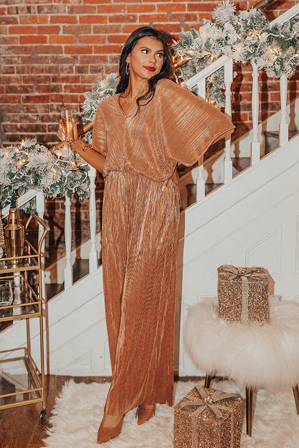 Bubbly And Blissful Pleated Jumpsuit • Impressions Online Boutique | Impressions Online Boutique