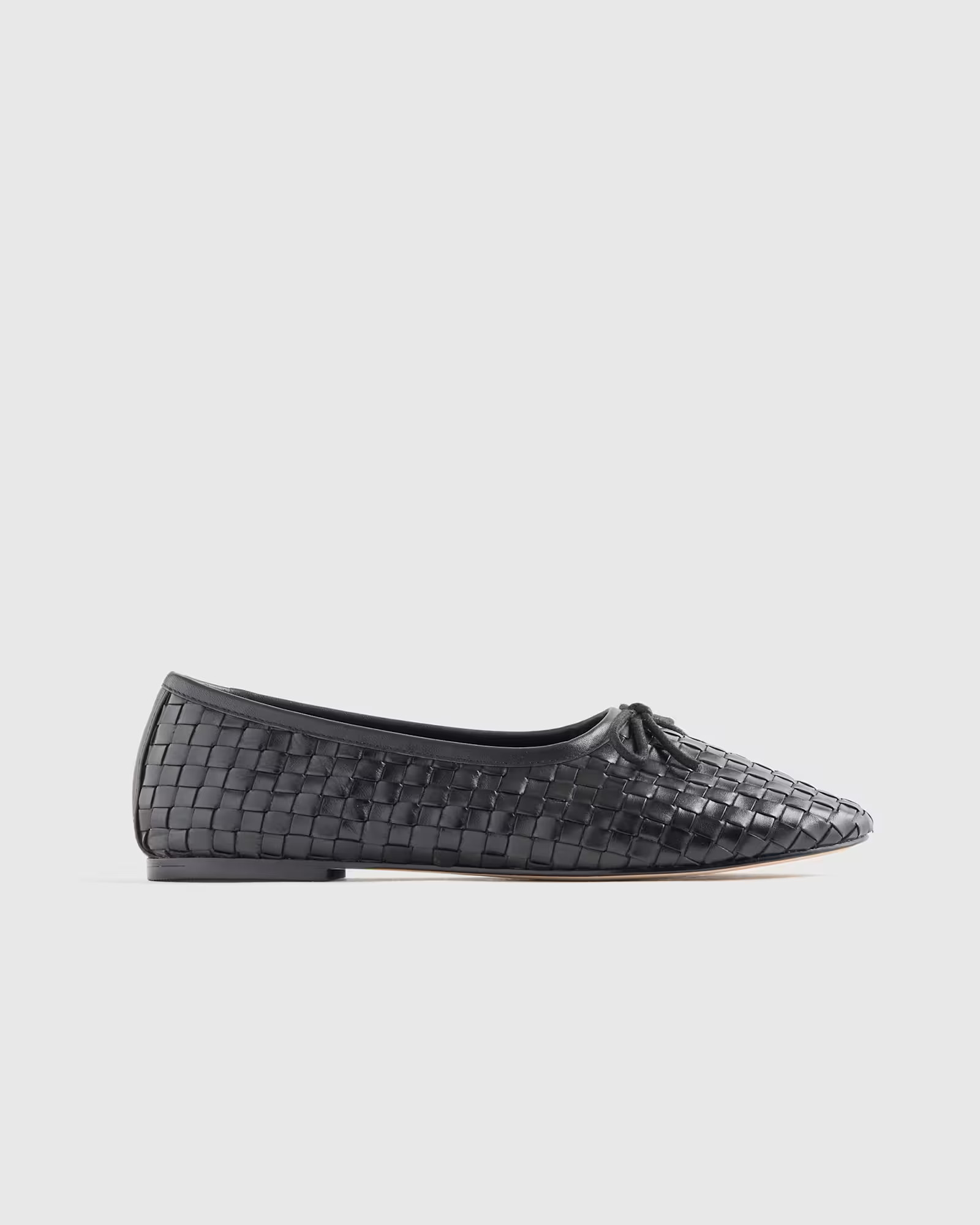 Italian Leather Handwoven Ballet Flat | Quince