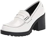Dirty Laundry womens Heeled Loafer, White, 9 US | Amazon (US)
