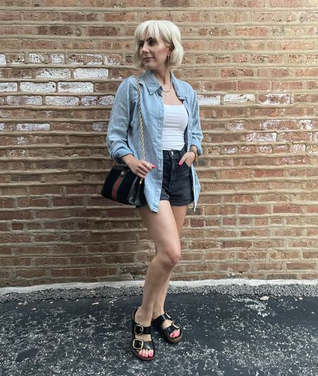 Shein, Madewell, Gucci, and Express all linked. Shoes are Birkenstock  

#LTKshoecrush #LTKstyletip #LTKunder100