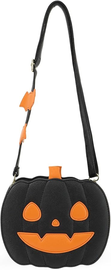 GOKTOW Novelty Pumpkin Purse,Halloween Pumpkin Crossbody Bag ,Horror Halloween Funny Purses Handb... | Amazon (US)