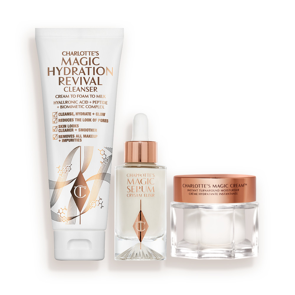 45% Off* Charlotte's 3 Step Magic Skin Routine: Simple Skincare Routine | Charlotte Tilbury | Charlotte Tilbury (UK) 