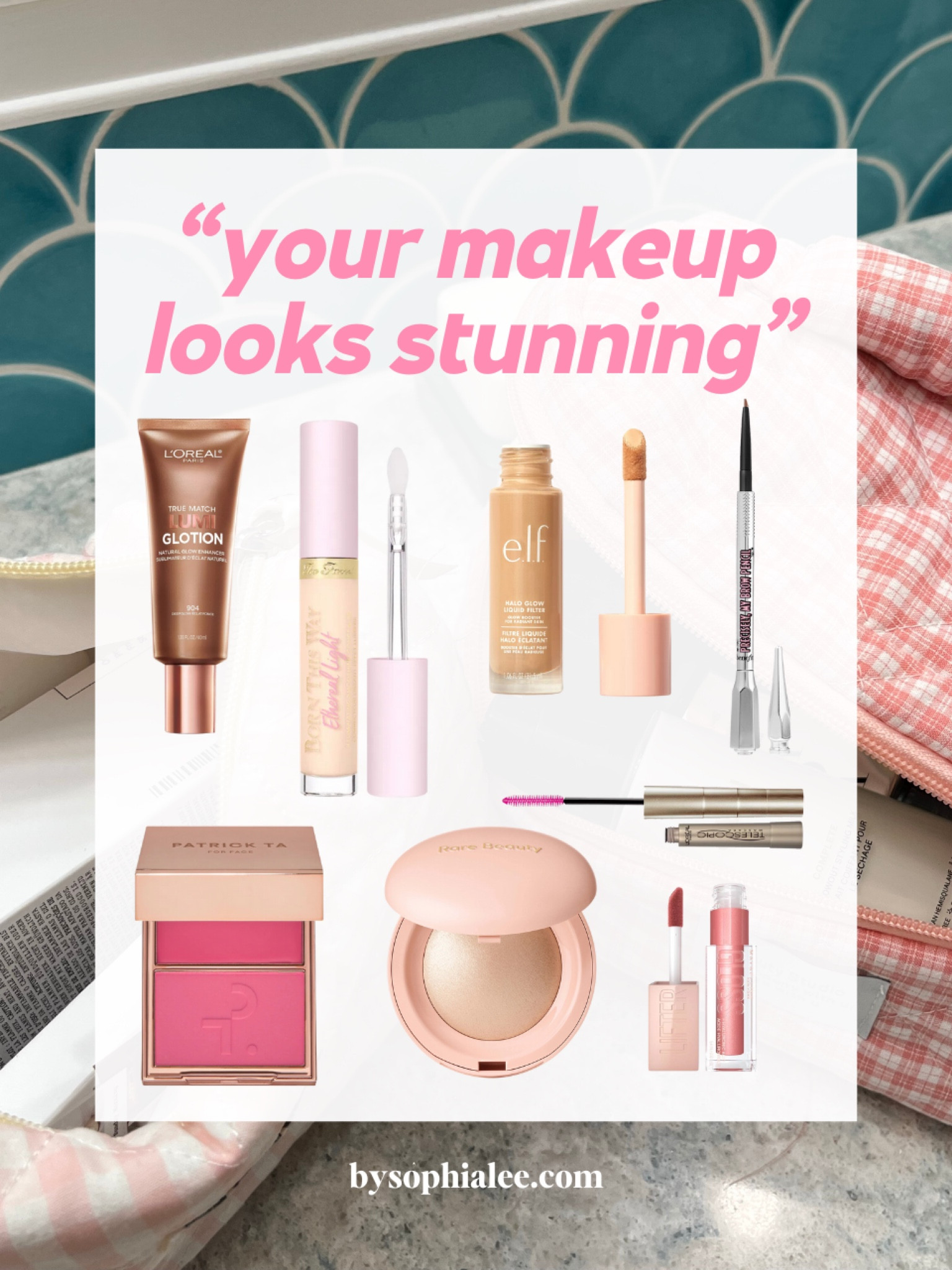 summer 2024 makeup 🤍