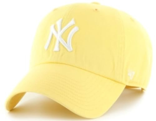'47 New York Yankees Clean Up Adjustable Cap - Maize | Amazon (US)