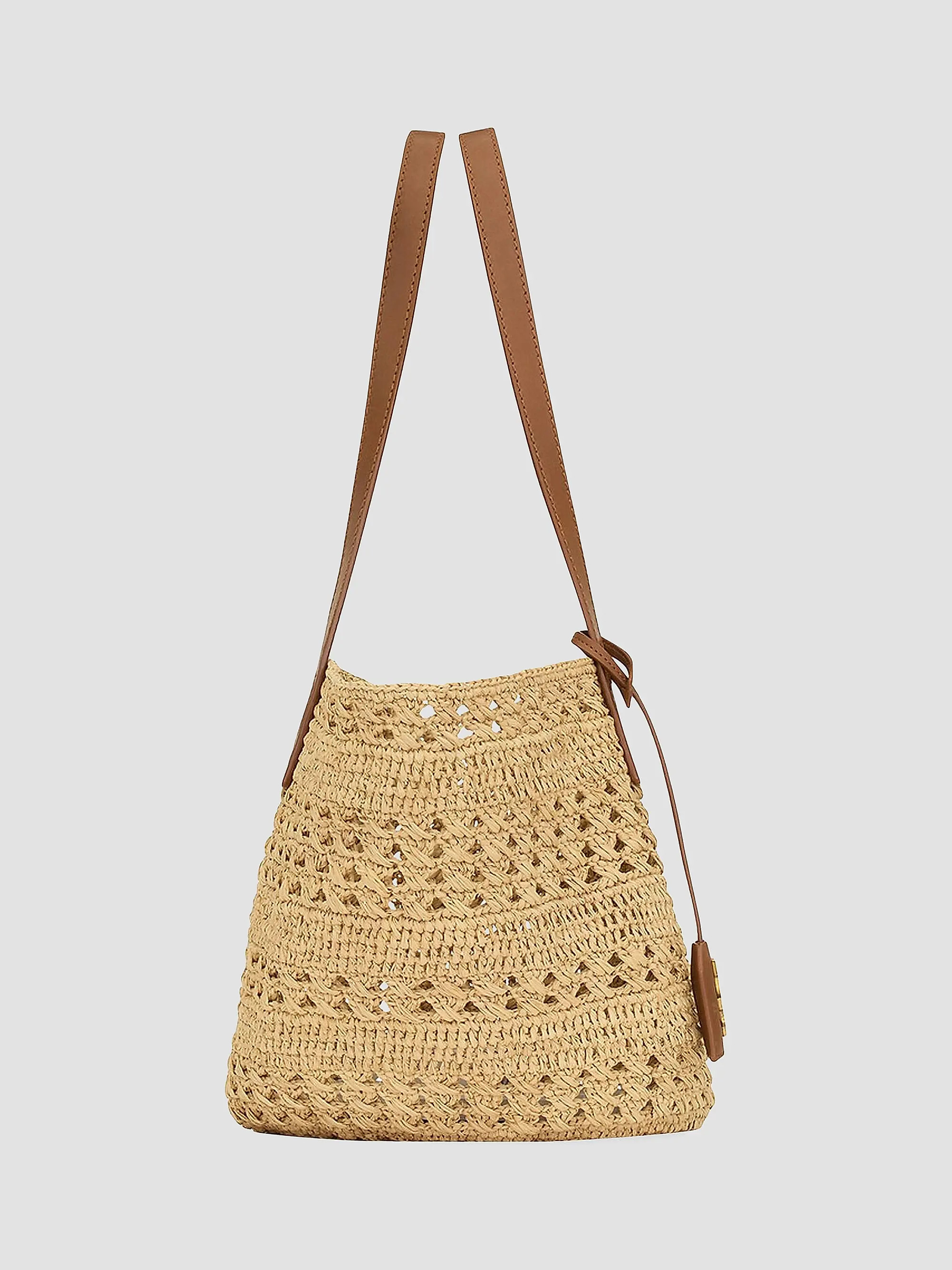Panier Small Shoulder Bag in Raffia | Saks Fifth Avenue