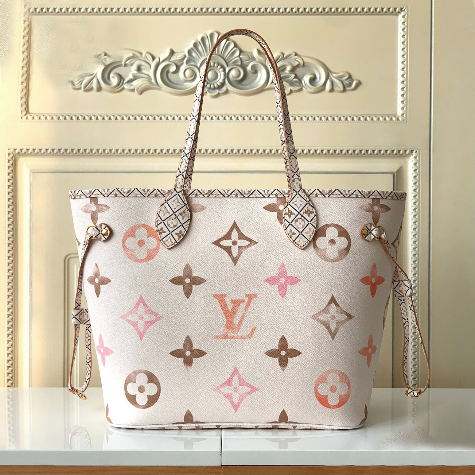 Louis Vuitton Neverfull New Style Tote Bag Handbag | DHGate