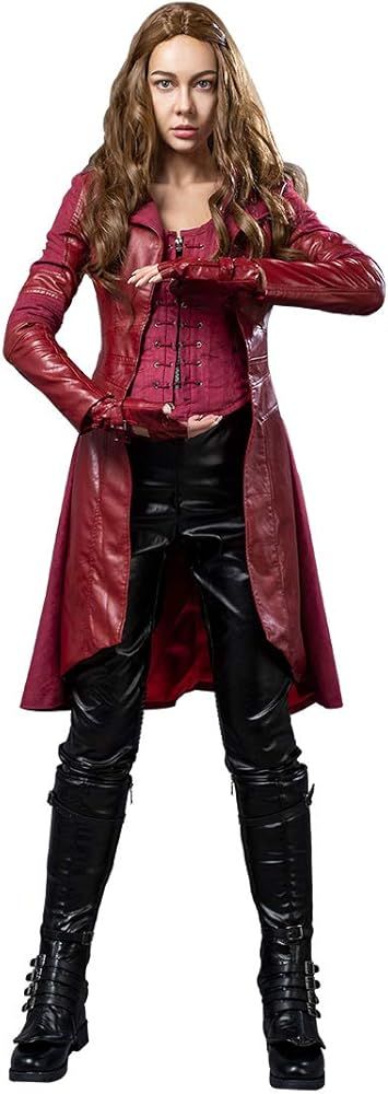 CosFantasy Women's Wanda Maximoff Red Witch Cosplay Costume mp003262 | Amazon (US)