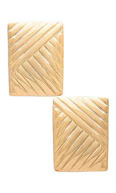 Heaven Mayhem Lined Earrings in Gold from Revolve.com | Revolve Clothing (Global)