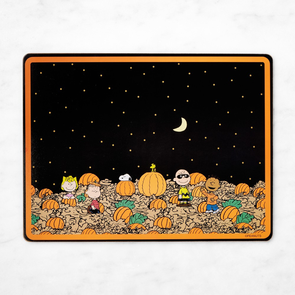 PEANUTS™ x Williams Sonoma Halloween Great Pumpkin Hardmat | Williams-Sonoma