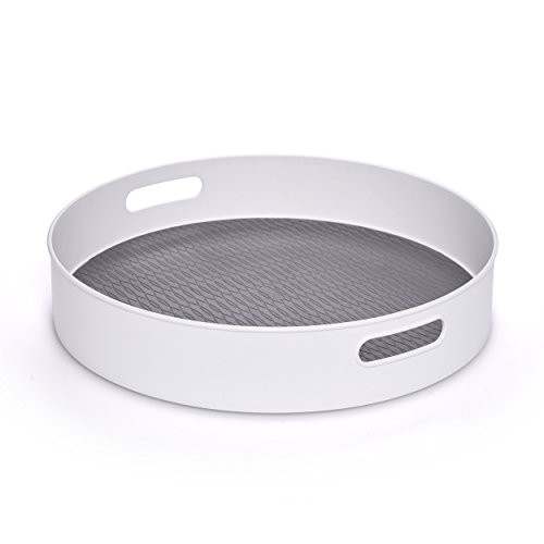 Copco Non-Skid Under-Sink Pantry Cabinet Kitchen Organizer, 18-Inch, White/Gray 2 | Amazon (US)