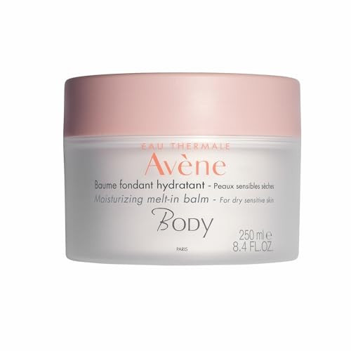 Eau Thermale Avène Moisturizing Melt-in Balm, Shea Oil Body Butter, Non-Greasy, Non-Sticky, Quick Absorbing, 8.4 oz. | Amazon (US)
