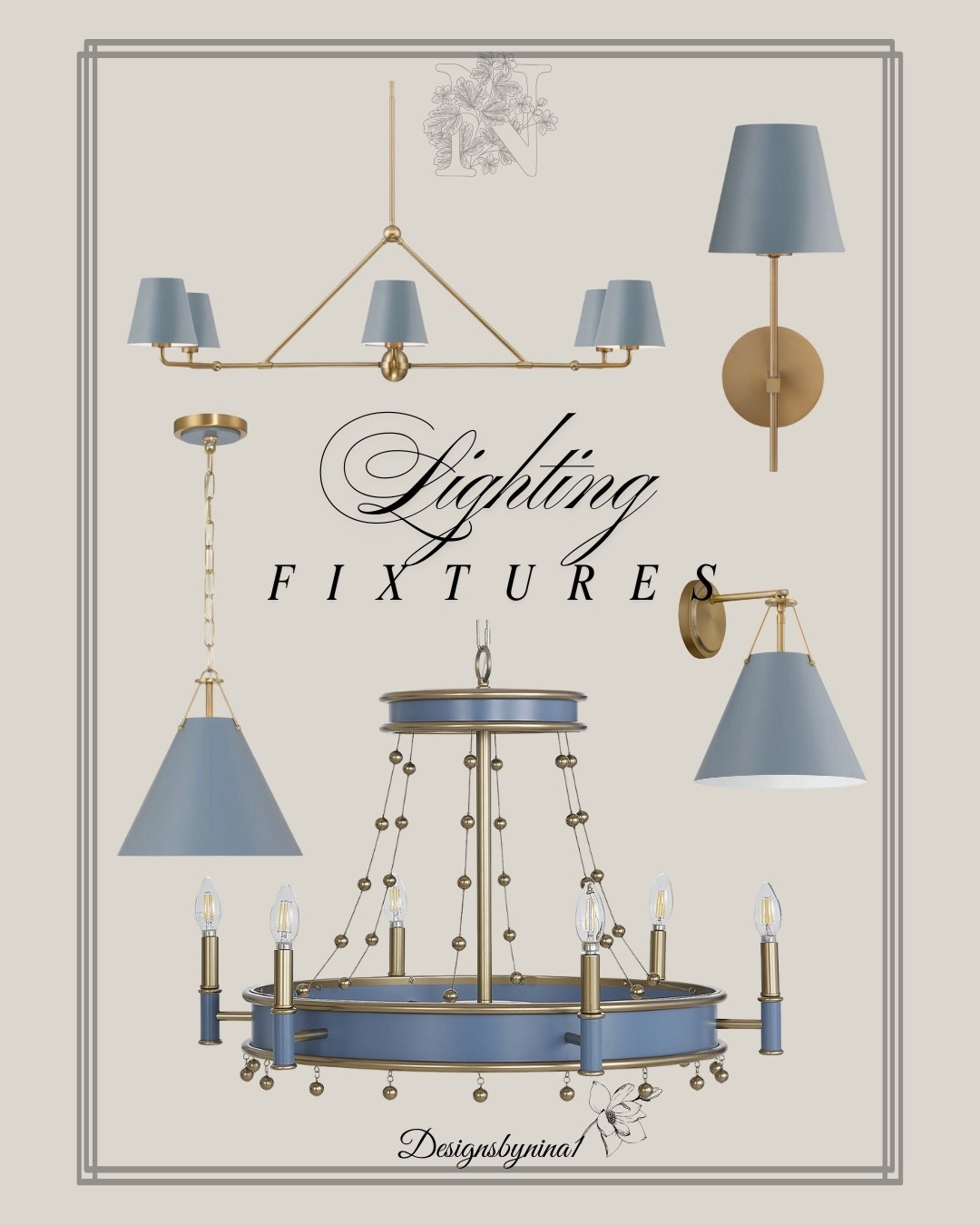 Gorgeous Blue Lighting Fixtures!🩵

Home Decor | Transitional Decor | Moder Decor

#LTKHome