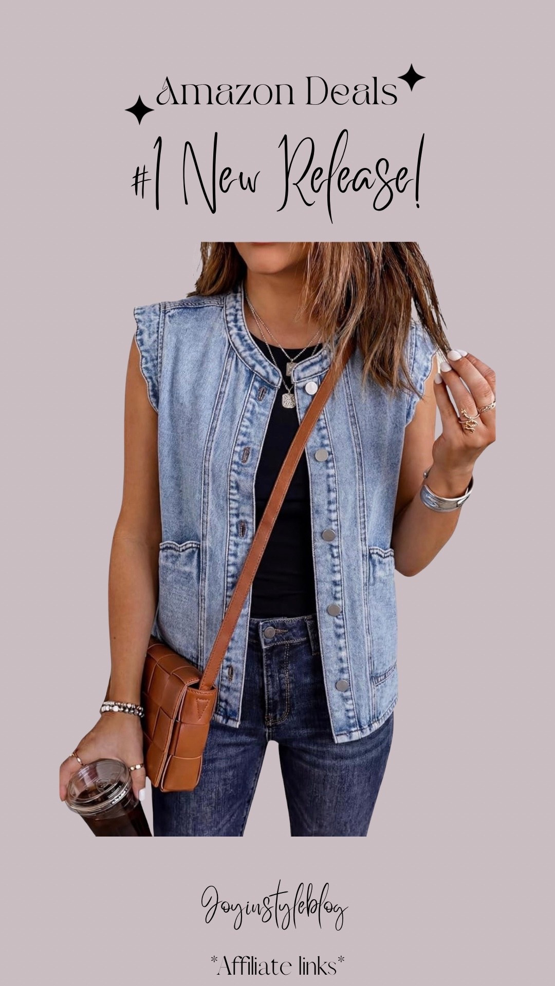 Amazon deals! EVALESS Womens Denim Vest Sleeveless Button Down Jean Vest Tops Waistcoats Summer Western Outfits

#LTKootd #LTKWorkwear #LTKTravel