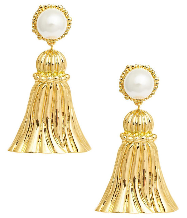 Annie Tassel - Pearl Earring | Lisi Lerch Inc