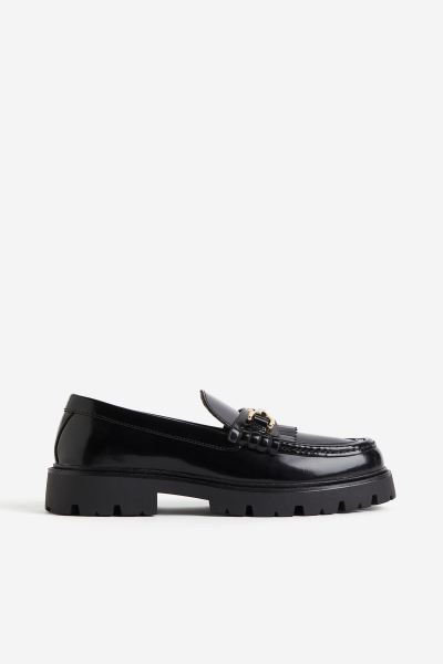Chunky leather loafers | H&M (UK, MY, IN, SG, PH, TW, HK)