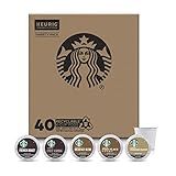 Starbucks K-Cup Coffee Pods — Blonde, Medium & Dark Roast Variety Pack for Keurig Brewers — 1 box (4 | Amazon (US)