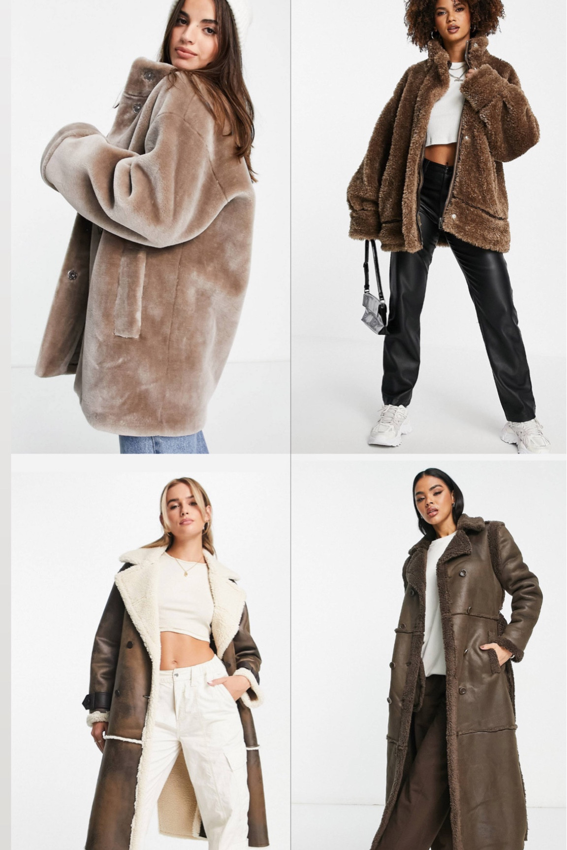 My fave brown fur coats 🤎