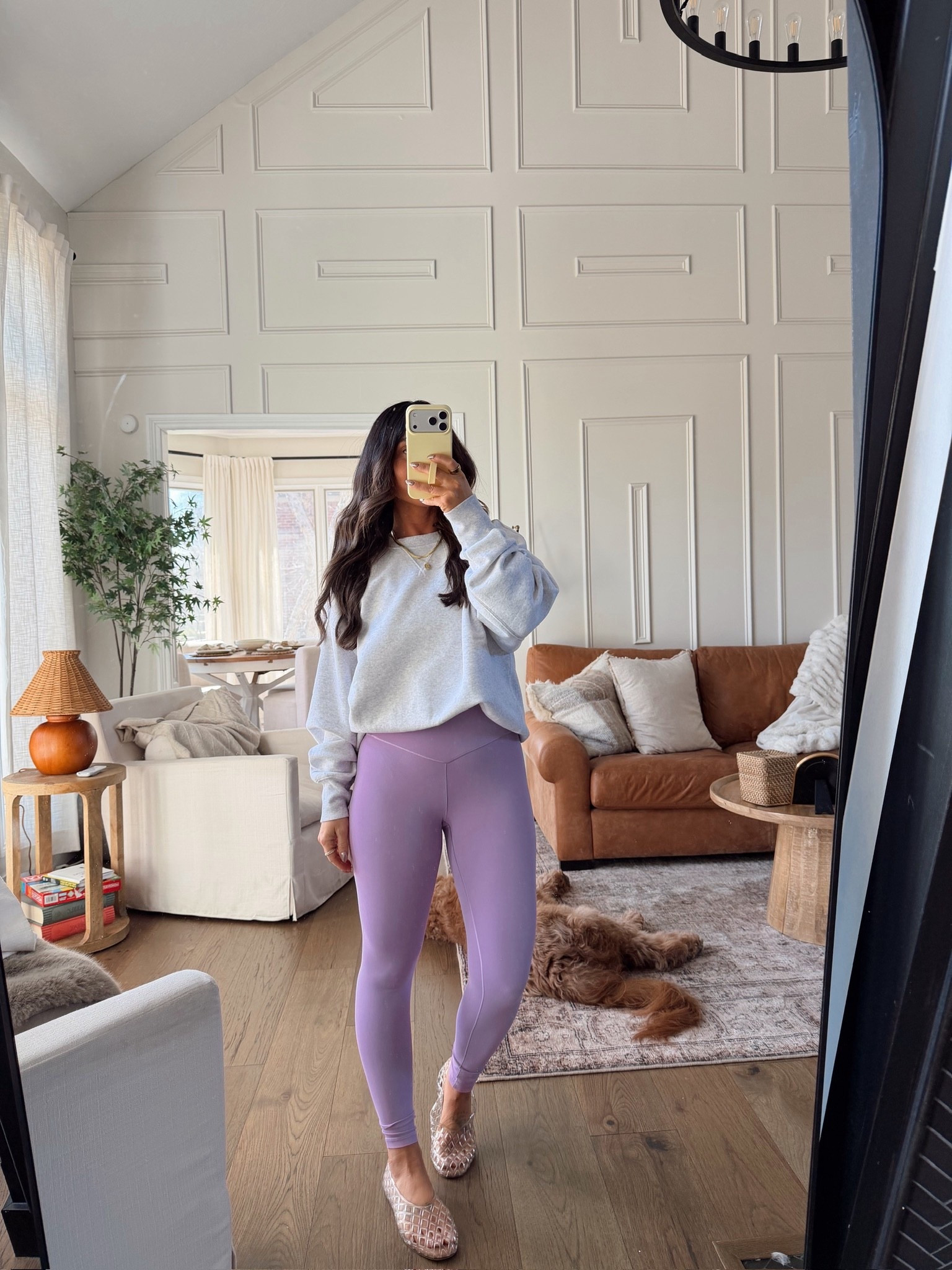 I’m living for the purple 🤍💜 spring summer errand outfit 

#LTKgrwm #LTKootd #LTKSeasonal