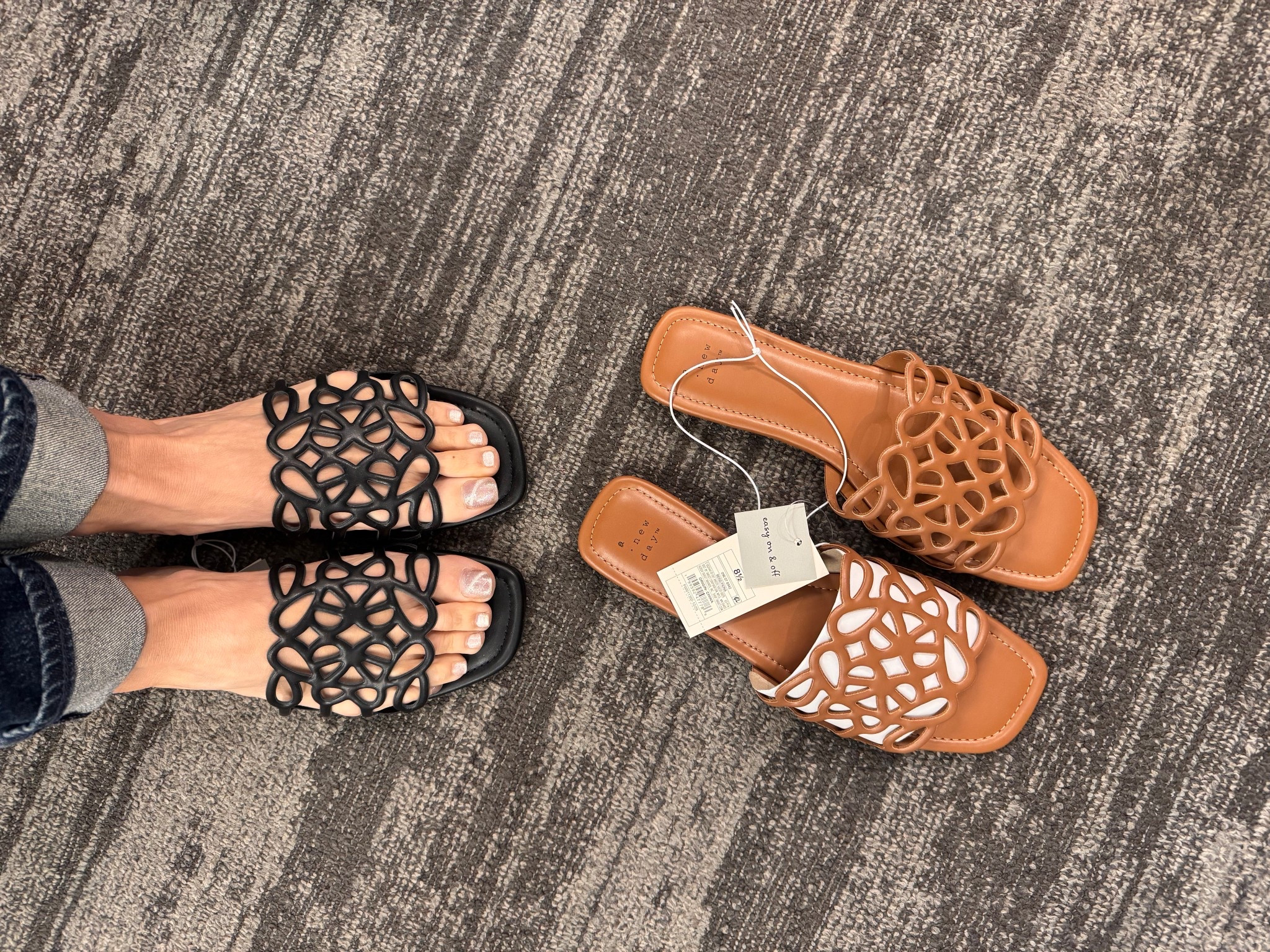 Great Look a Like Sandals 40% off!!!
$12.00

- I went down a half size

#LTKTravel #LTKOver40 #LTKmomlife