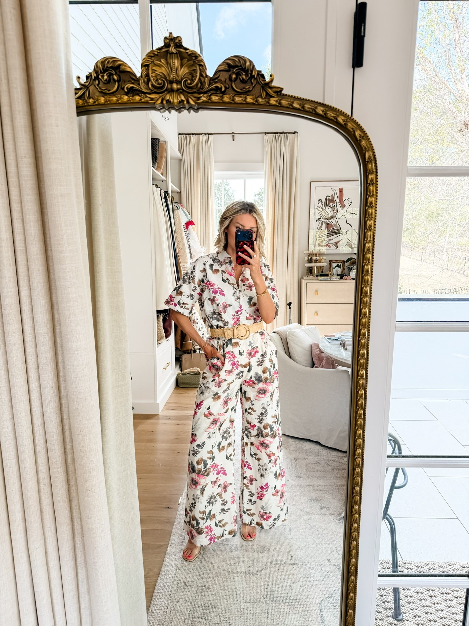 The matching set you’ll wear on repeat 👏🏼 wearing XS. Loverly Grey, Cleobella, floral matching set, summer fashion, summer outfit ideas

#LTKootd #LTKSeasonal