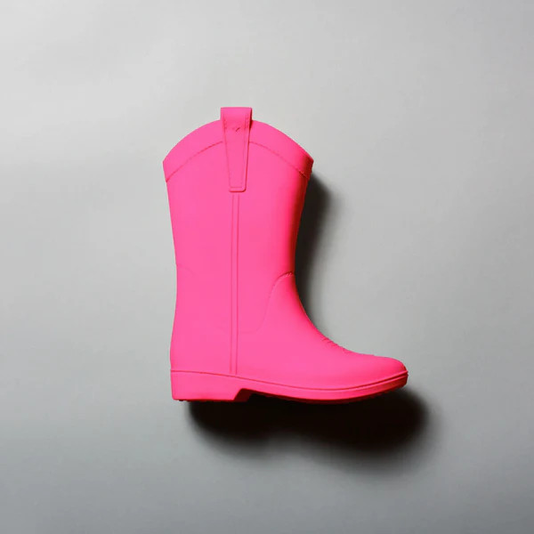 all weather cowboy boots | atomic pink | elfin los angeles