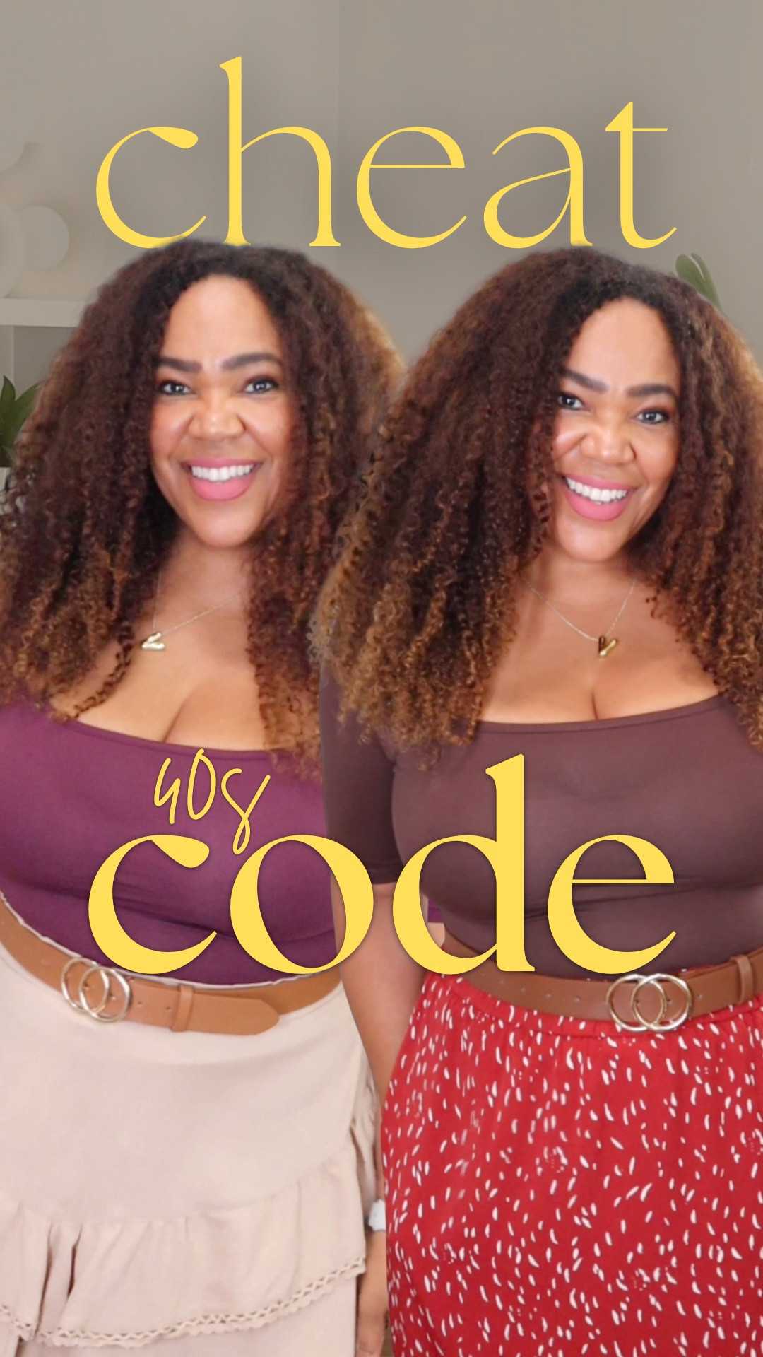 Ladies Over 40: Let each situation be what it is Instead of what you think it should be this is 40s Cheat Code for happiness