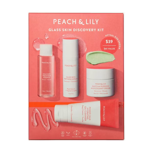 Peach & Lily Glass Skin Discovery Kit - 4ct - Ulta Beauty | Target