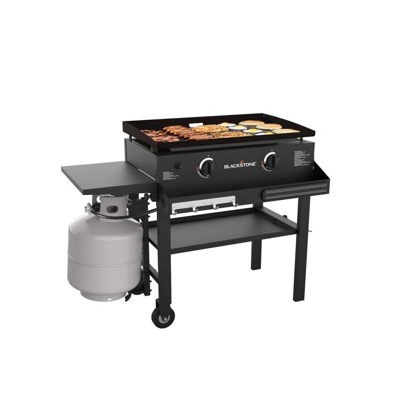 Blackstone 28" Griddle with Front Shelf and Cover | Wayfair North America