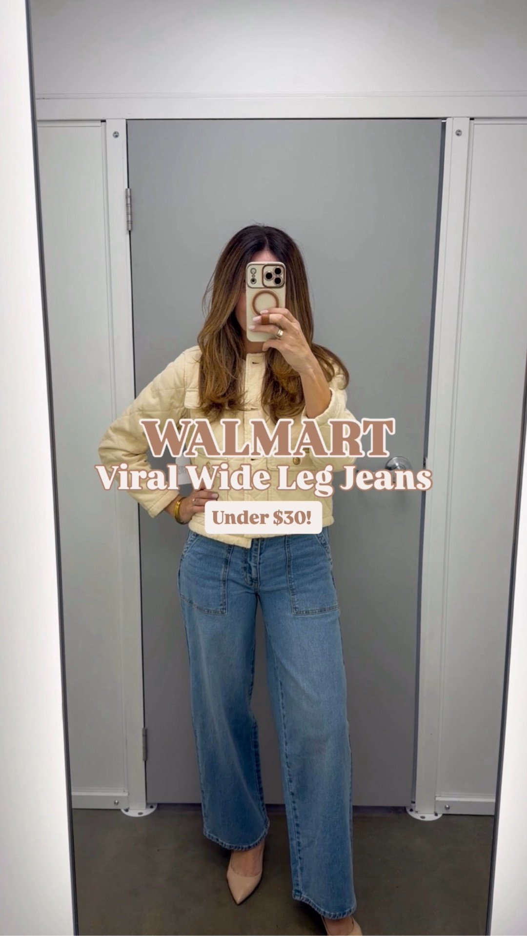 Teacher outfits with Walmart’s best-selling wide leg utility jeans (that come in 5 washes!) ✏️🤍

Comfortable, flattering, and such a great everyday staple for under $30! These run small so size up for a more relaxed fit. 

Walmart jeans, wide leg jeans, Walmart finds, teacher outfit 

#LTKWorkwear #LTKOver40 #LTKSeasonal