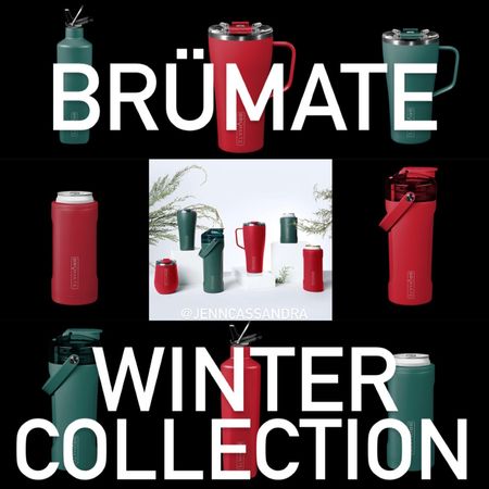 BRÜMATE Winter Collection is live!!

Grab your faves in the new Ruby & Hunter color options!!  

BRÜMATE, water bottle, coffee mug, slim can, Koozie, shaker, multishaker, protein shake, bottle, hydration, rehydration, Christmas, Christmas gifts, teen gift, preteen gift, gifts for him, gifts for her.

#Brumate #SlimCan #Christmas #CristmasGift #Waterbottle #Koozie #StockingStuffer 

#LTKsalealert #LTKSeasonal #LTKHoliday