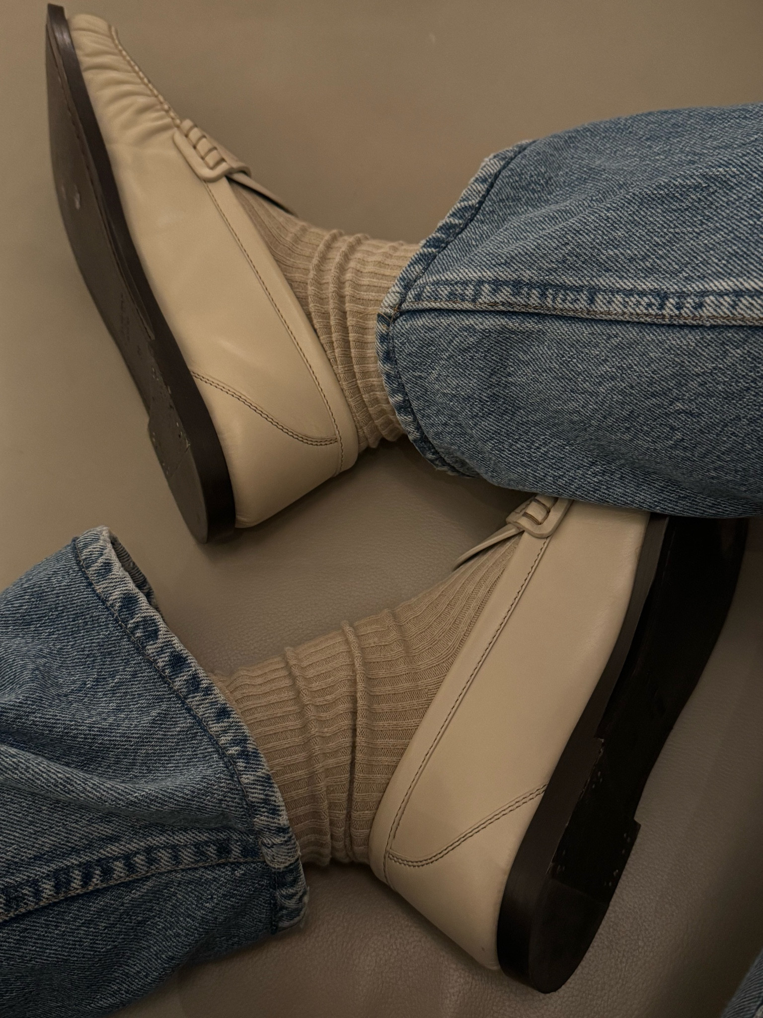 new loafers for spring 

#ysl #loafers #socks #jeans #spring 

#LTKU #LTKStyleTip