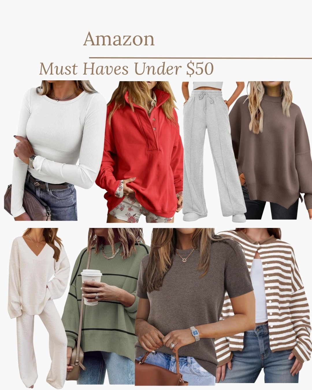 Amazon must haves under $50!

#LTKootd #LTKgrwm