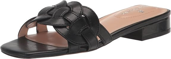Bandolino Women's Manto Flat Sandal, Black 001, 5.5 | Amazon (US)
